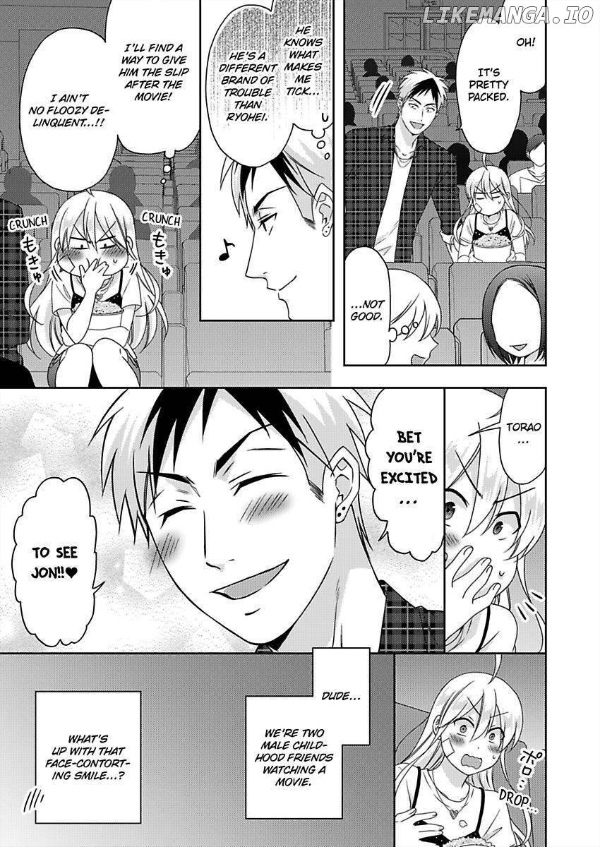 Nyotaika Yankee Gakuen ☆ Ore no Hajimete, Nerawaretemasu. chapter 41 - page 6
